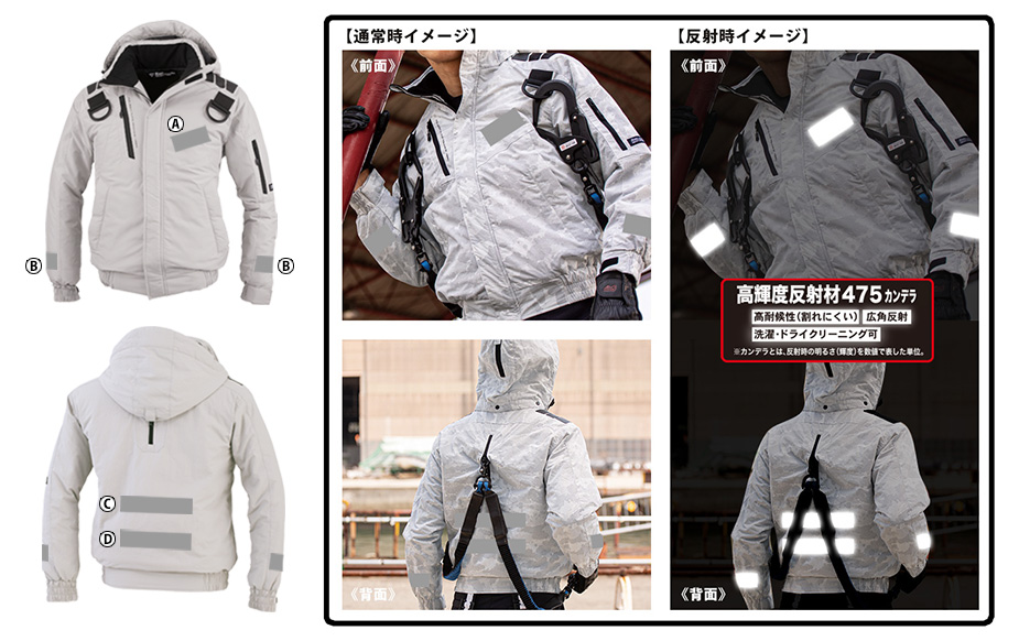 高輝度反射製ライン加工